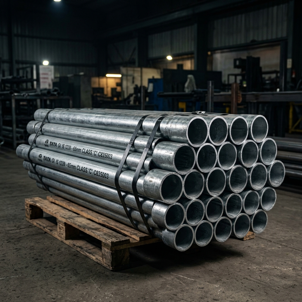 Tata GI Pipes Visual